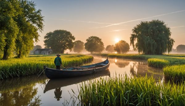 Louer une barque pour découvrir le marais poitevin